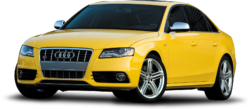 Yellow Audi S4