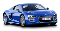 Blue Audi R8