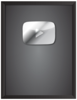 silver button you tube