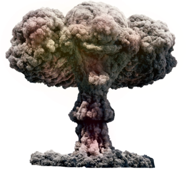 nuclear explosion funy