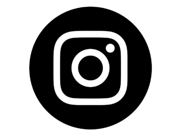 black and white logo instagram