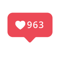 instagram likes icon