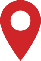 location icon on the map