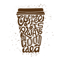 A cup of coffee