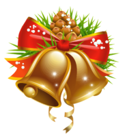 Christmas bell,bump,bow