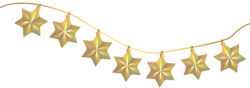 hanging stars,garland