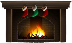 Christmas,fireplace
