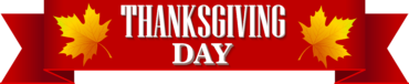 Banner,Thanksgiving day