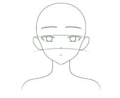 drawing of Beautiful Anime Girl for beginners
