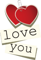 I love you, logo