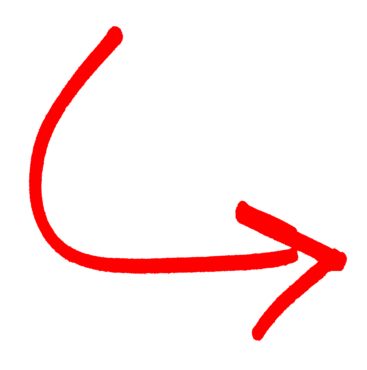Drawn red arrow