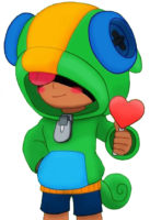 Leo, Brawl Stars, heart