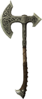 Skyrim Steel Battle Axe