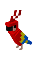 Parrot from minecraft