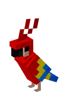 Parrot from minecraft