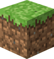 Minecraft block of land