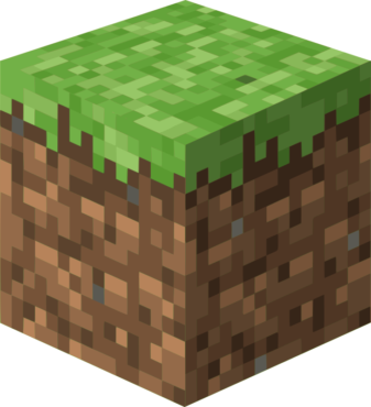 Minecraft block of land