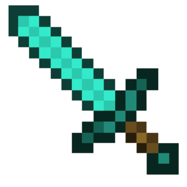 Minecraft diamond sword