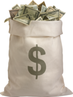 A bag of money
