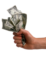 Money in hand