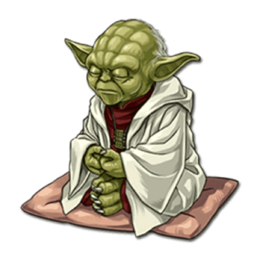 Star Wars Yoda Stickers
