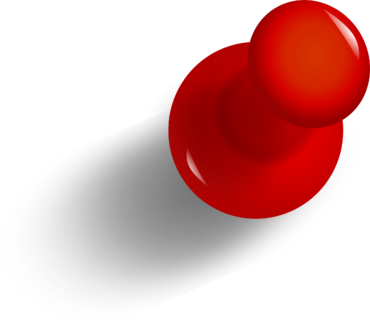 Red stationery button