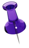 Purple button