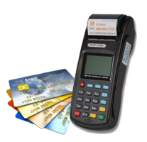 Terminal, cards, money