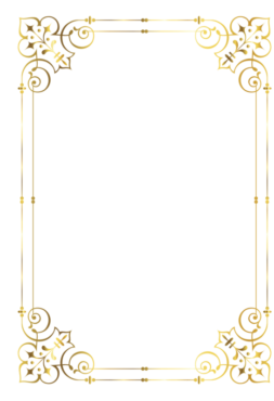 Frame with patterns