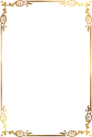 Golden frame
