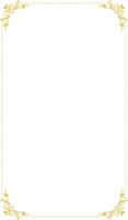 Gold frame, wedding