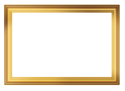 Premium Gold Frame