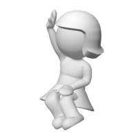 3D woman