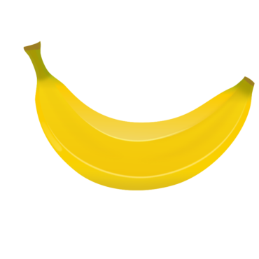 Banana, food, fruit, delicious