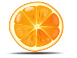 Orange, food, fruit, art, drawing