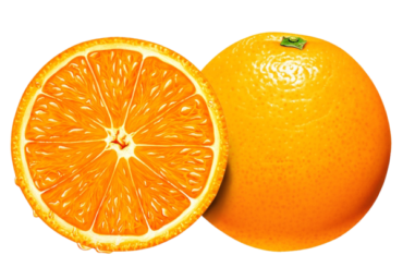 Orange, fruit, food, png