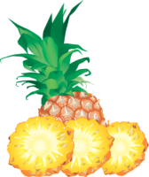 Pineapple, food, delicious, png