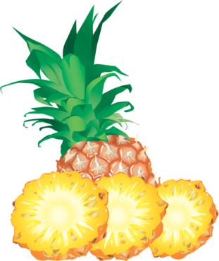 Pineapple, food, delicious, png