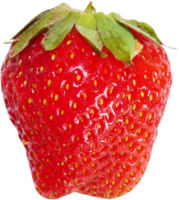 Strawberries, food, berries, cream, png
