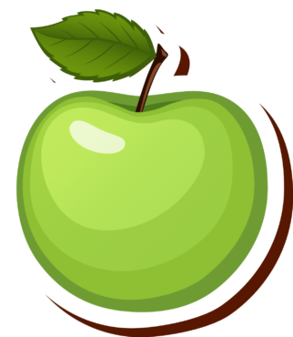 Apple, fruit, food, png, sticker