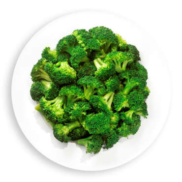 Broccoli on a plate, vegetables