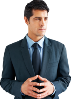 A man in a suit