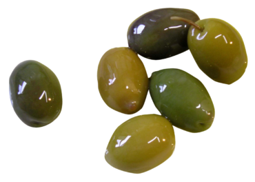 Olives are large