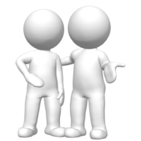 3D man for presentation