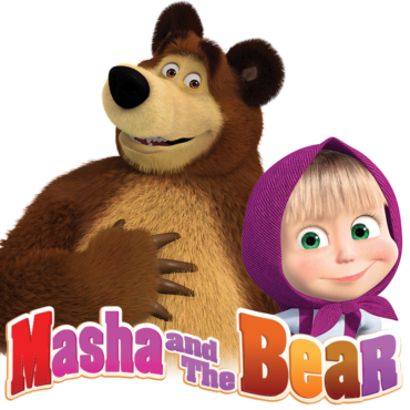 Inscription, Masha and the bear