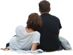 Guy with a girl