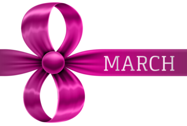 March 8, holiday, ribbon, bow