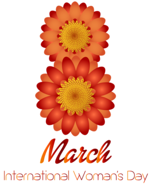March 8, png, flowers