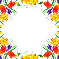 Flower pattern, frame , png