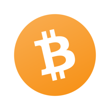 Bitcoin logo, cache